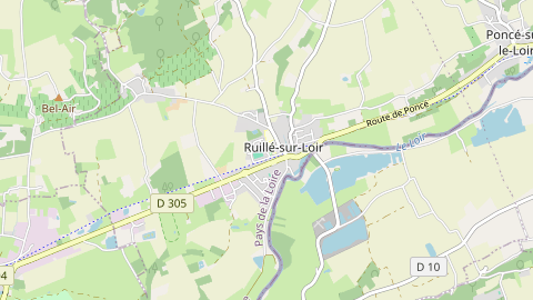 Carte de localisation de l'évènement