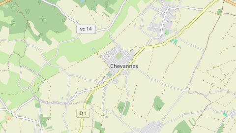 Carte de localisation de l'évènement