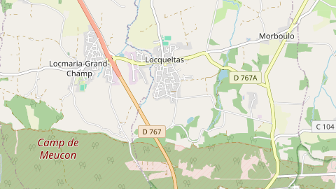 Carte de localisation de l'évènement