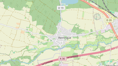 Carte de localisation de l'évènement