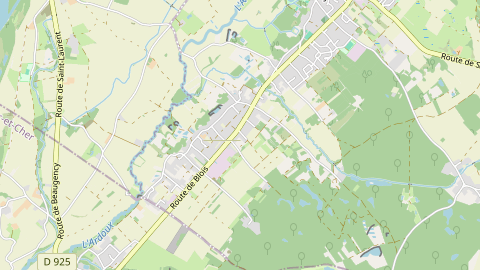 Carte de localisation de l'évènement