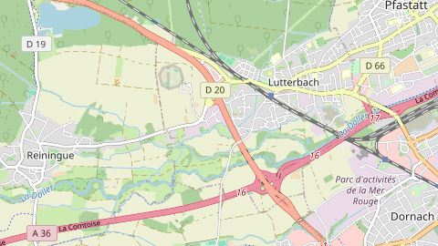 Carte de localisation de l'évènement