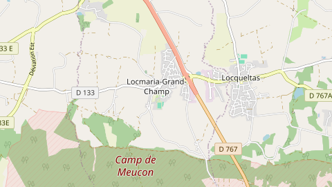 Carte de localisation de l'évènement