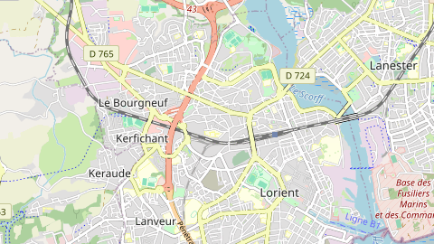 Carte de localisation de l'évènement