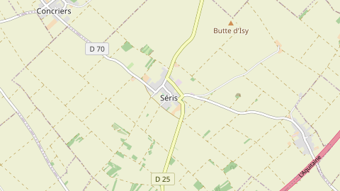 Carte de localisation de l'évènement