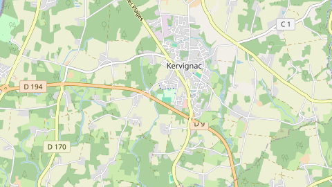 Carte de localisation de l'évènement