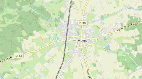 Carte de localisation de l'évènement