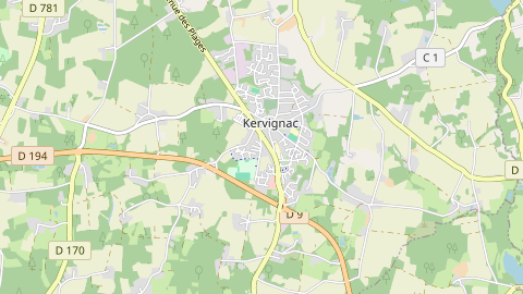Carte de localisation de l'évènement