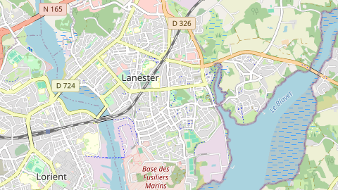 Carte de localisation de l'évènement