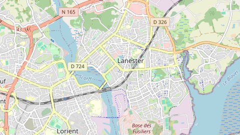 Carte de localisation de l'évènement