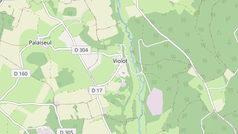 Carte de localisation de l'évènement