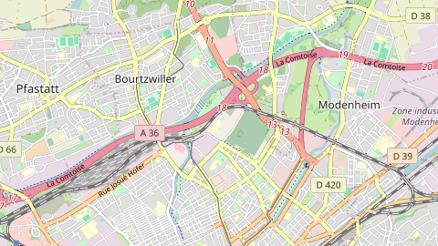 Carte de localisation de l'évènement