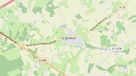 Carte de localisation de l'évènement