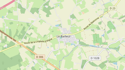 Carte de localisation de l'évènement