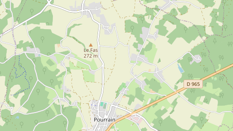 Carte de localisation de l'évènement