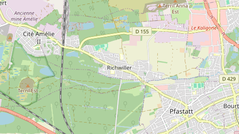 Carte de localisation de l'évènement