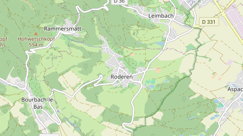 Carte de localisation de l'évènement