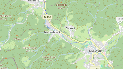 Carte de localisation de l'évènement