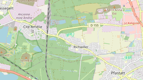 Carte de localisation de l'évènement
