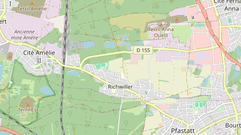 Carte de localisation de l'évènement