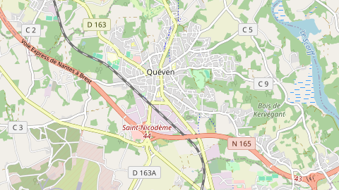 Carte de localisation de l'évènement