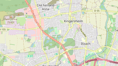Carte de localisation de l'évènement