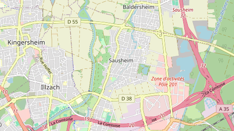 Carte de localisation de l'évènement