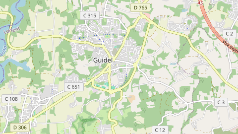 Carte de localisation de l'évènement