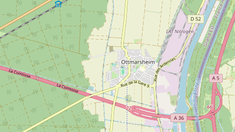 Carte de localisation de l'évènement