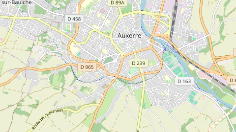 Carte de localisation de l'évènement