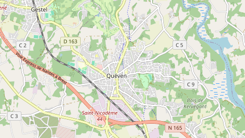 Carte de localisation de l'évènement