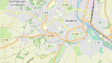 Carte de localisation de l'évènement