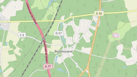 Carte de localisation de l'évènement