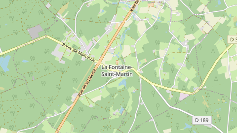 Carte de localisation de l'évènement