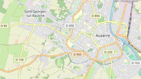 Carte de localisation de l'évènement