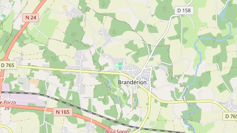 Carte de localisation de l'évènement