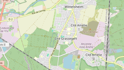 Carte de localisation de l'évènement