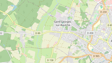 Carte de localisation de l'évènement