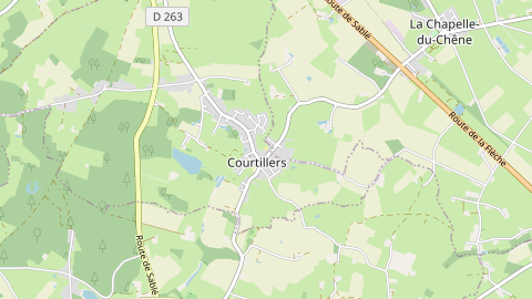 Carte de localisation de l'évènement