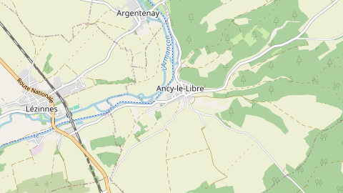 Carte de localisation de l'évènement