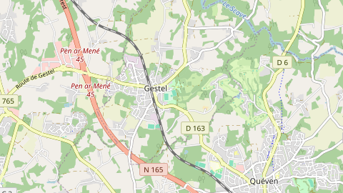 Carte de localisation de l'évènement