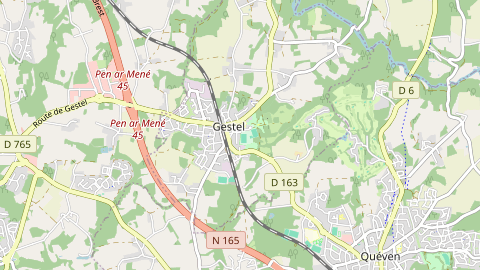 Carte de localisation de l'évènement