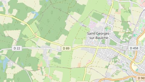 Carte de localisation de l'évènement