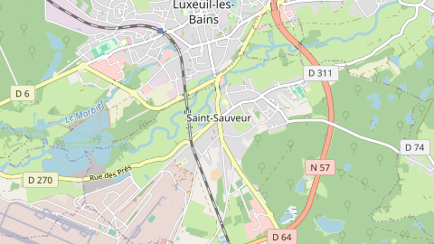 Carte de localisation de l'évènement