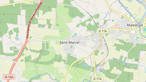 Carte de localisation de l'évènement