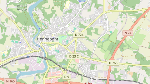 Carte de localisation de l'évènement