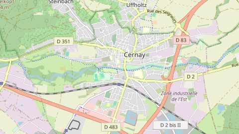 Carte de localisation de l'évènement