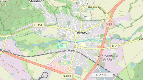 Carte de localisation de l'évènement