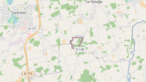 Carte de localisation de l'évènement