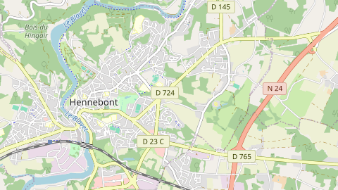 Carte de localisation de l'évènement